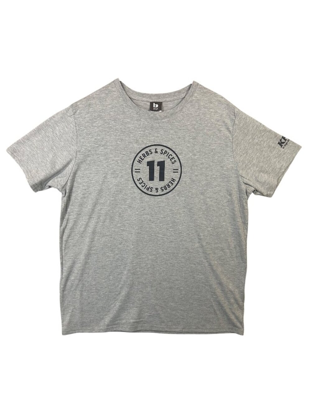 KFC Original Recipe Gray Graphic T-Shirt 11 Herbs & Spices Unisex Size L EUC